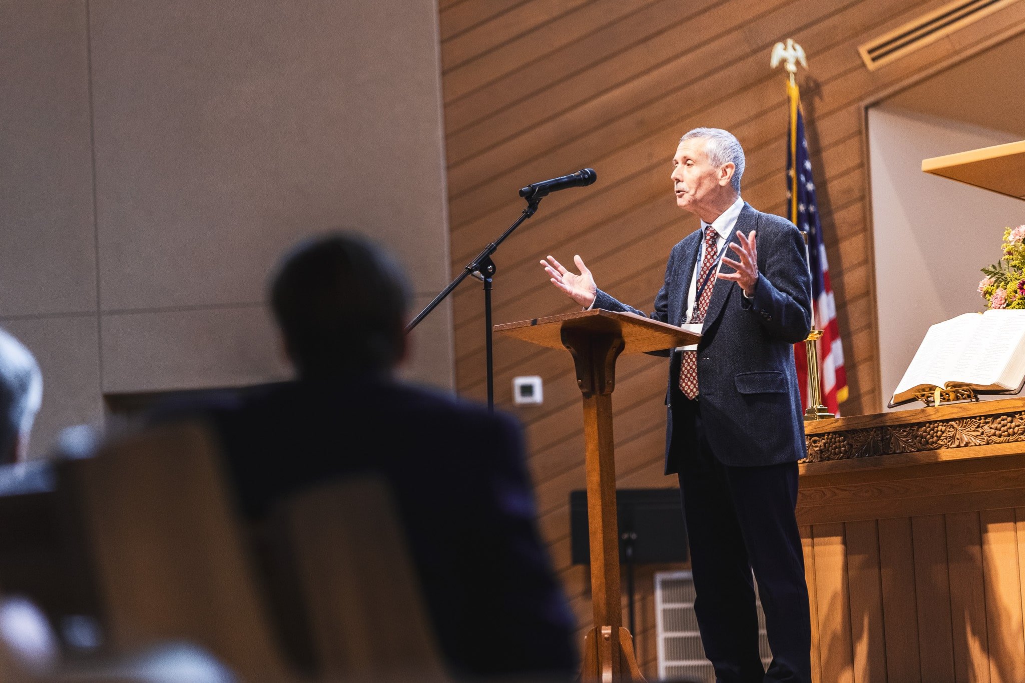 Dr. John Burgess presents at TM 2020.